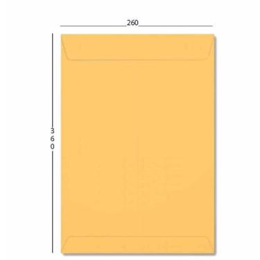 Imagem de Envelope kraft ouro 260x360mm 80g 2736 / 250un  / foroni
