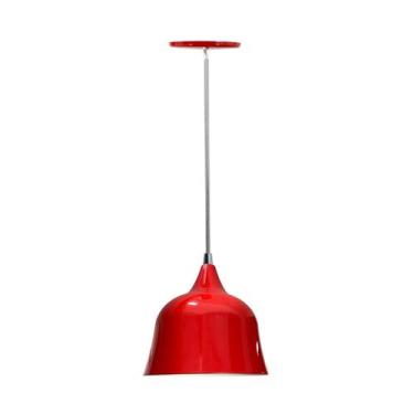 Imagem de Luminária Pendente Pião Teto Interna Cozinha Sala Quarto E27 - Metaluz