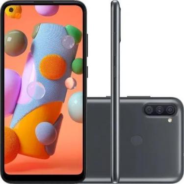 Imagem de Samsung Galaxy A11 Dual SIM 64 GB preto 3 GB RAM, 64GB, Preto