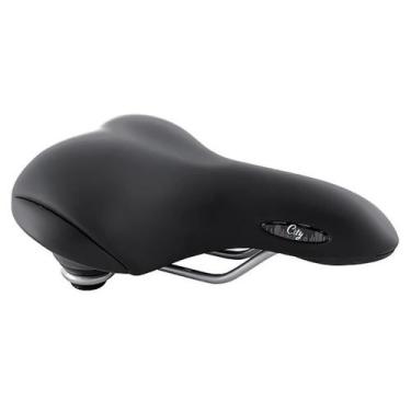 Imagem de Selim New City Preto Royalgel com mola de Elatomero - Selle Royal