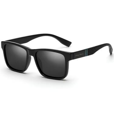 Imagem de Óculos de Sol Masculino Com Lente Polarizada Proteção UV400 Máximo Con