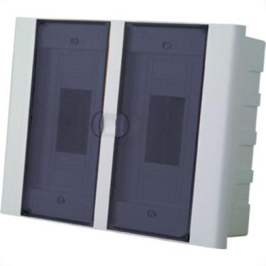 Imagem de Centrinho Taf Pvc Embutir Com Tampa Fume 12Ul/16Din 7143