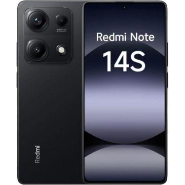Imagem de Smartphone RedmiNote 14S Global 8GB RAM 256GB  Tela 6.43 AMOLED, Câmer