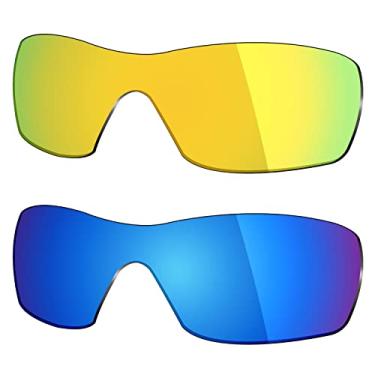 Imagem de 2 pares de lentes polarizadas de substituição da Mryok para óculos de sol Oakley Dart – Opções