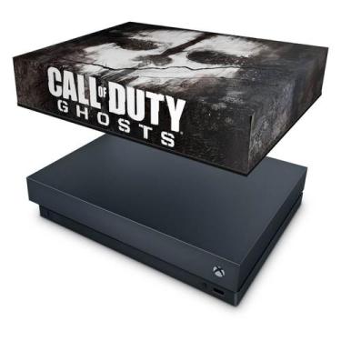 Imagem de Capa Compatível Xbox One X Anti Poeira - Call Of Duty Ghosts - Pop Art