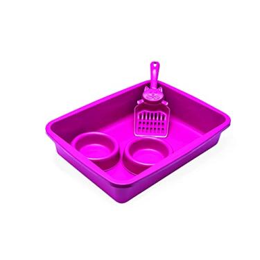 Imagem de Kit Gato Rosa Tudo Pet para Gatos