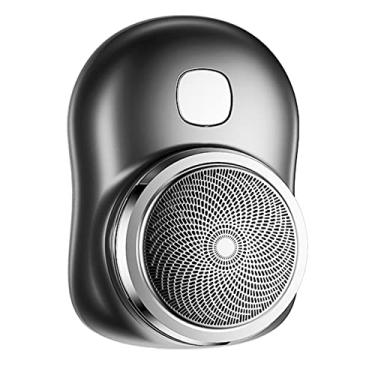 Imagem de Aparador de Barba Masculino, Aparador de Barba de Banheiro Compacto e Suave para Menino (Preto)