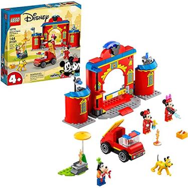 Imagem de LEGO® ǀ Disney Mickey and Friends – Kit Caminhão e Quartel de Bombeiros do Mickey e Amigos (10776)