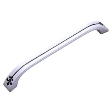 Imagem de Puxadores de cozinha de móveis de armário de gaveta para maçaneta de armário porta gaveta móveis de cozinha simplicidade botão branco e preto, e, 128