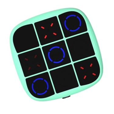 Imagem de Generic Jogo de tabuleiro de elétrico, jogo decorativo de dedos do pé, jogos de tabuleiro XO para crianças, adultos, noite de família, festa infantil, Verde