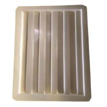 Imagem de Forma 3d Abs 1,5mm Virgem Cimento/gesso Ripada - farias
