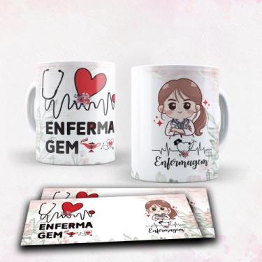 Imagem de Caneca profissões: Enfermagem - LiveSub