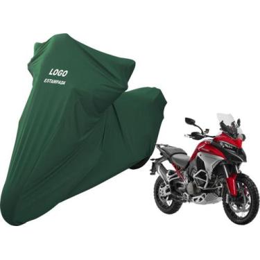 Imagem de Capa de proteção para Moto Ducati Multistrada 1260 S Luxo - Mz, Verde