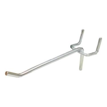 Imagem de Gancho eucatex perfurado 15 cm kit 12 peças - LC