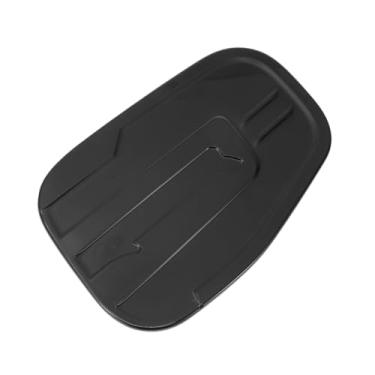 Imagem de Partuto Tampa de porta de tanque de combustível para Ford para Ranger 2023-2025 tampa de aba de enchimento de combustível tipo adesivo preto ABS