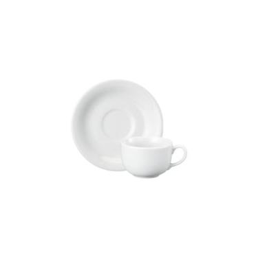 Imagem de Xicara para Café com Pires 100ml Porcelana Schmidt - Mod. Voyage Coup 
