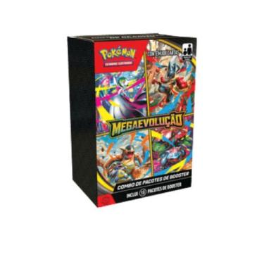 Imagem de Carta Pokemon Combo De Booster Pokémon TCG Mega Evolução 1 - COPAG