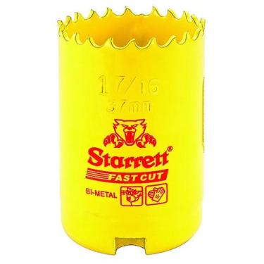 Imagem de Serra Copo Bi-Metal 37mm 1.7/16" Fast Cut Starrett FCH0176-G