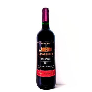 Imagem de VINHO TINTO FRANCÊS BORDEAUX AOP GRANDIER 750ml