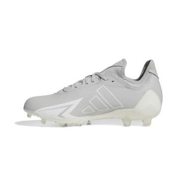 Imagem de adidas Tênis masculino de futebol americano Adizero Electric.1, Cinza/branco/cinza, 43