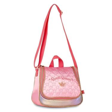 Imagem de Lancheira Térmica Escolar Princesa Sweet Queen Rosa Clio