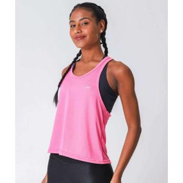 Imagem de Blusa Regata Feminina Fitness Nadador Marisa-52021, Rosa, M