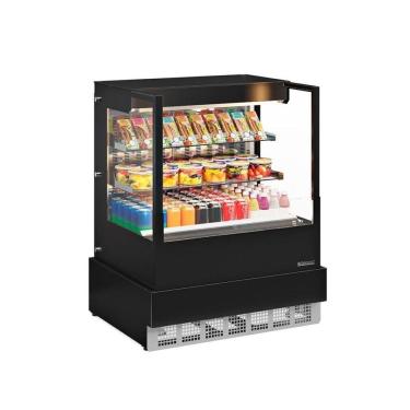 Imagem de Vitrine Refrigerada Dupla Função Gelopar 1 m Preto 220V GGEA-100