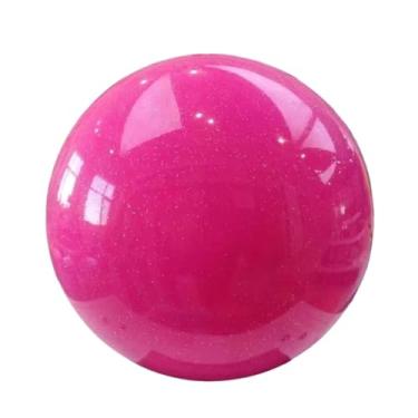 Imagem de harayaa Bola de Ginástica Rítmica Portátil de 15cm para Prática de Dança, Treinamento e Competição, Rosa