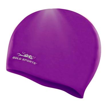 Imagem de Touca De Natação Gold Sports Pro De Silicone - Adulo-Unissex