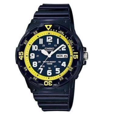 Imagem de Relógio Masculino Casio Esportivo Analógico A Prova D'Água MRW-200HC-2BVDF-Masculino