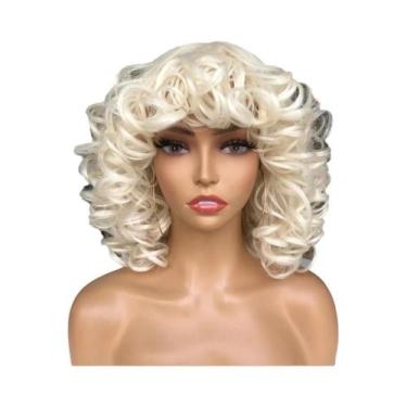 Imagem de Perucas Afro Kinky Curly Para Mulheres Negras, Curtas E Fofas, Sintéti