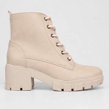 Imagem de Bota Coturno Cano Curto Via Marte Tratorada Feminina-Feminino