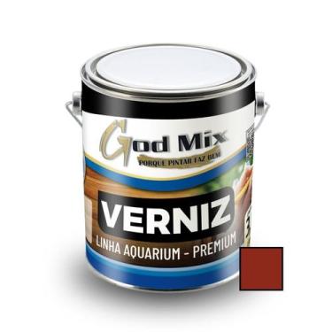 Imagem de Verniz Aquarium Premium Alta Durabilidade Secagem Rápida Cor:Mogno - G