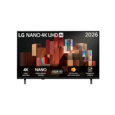 Imagem de Smart Tv LG 43" 4K Ultra HD NANO AI Magic WebOS 26 43UN85 Bivolt