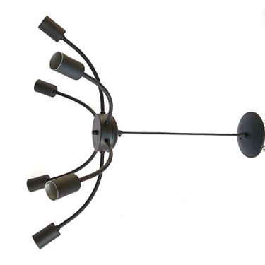 Imagem de Pendente Spider Preto, Emalustres