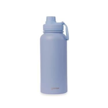 Imagem de Garrafa Térmica Gocase Fresh Inox Parede Dupla Isolada À Vácuo 950ml - Azul Claro