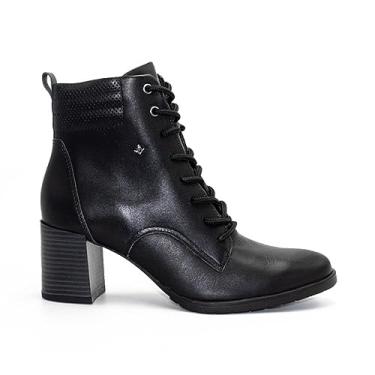 Imagem de Bota Coturno Cravo e Canela Feminina Napa Classic Preto 3122-161118-1 39