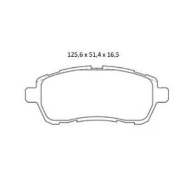 Imagem de Pastilha De Freio Ka 1.5 Dianteira Sem Alarme Sistema Girling Lucas 42