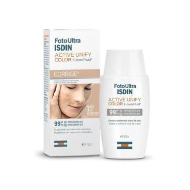 Imagem de Protetor Solar FotoUltra ISDIN Active Unify Color FPS99 50ml