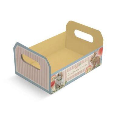 Imagem de Caixote de Papel Cartão - Coelho Breeze - 1 unidade - Cromus - Rizzo