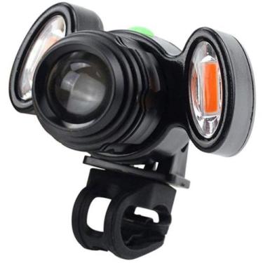 Imagem de Farol Recarregável Bike e Cabeça LED T6 Potente Ajustável - RMEletroni