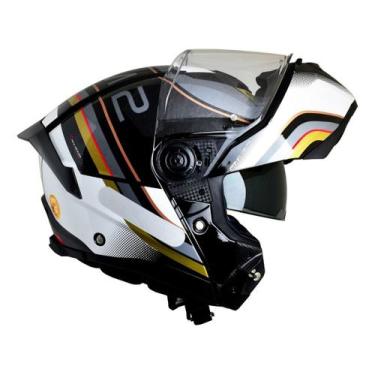 Imagem de Capacete Articulado MT Atom2 Bast Com Óculos Escamoteável - MT Helmets
