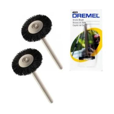 Imagem de Escova De Cerda Circular 3/4 Micro Retífica 2Un 40302 Dremel