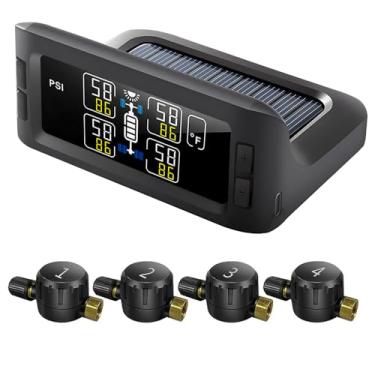 TPMS GUTA 4 Sensores - Monitor Pressão Pneus Trailer E Motorhome