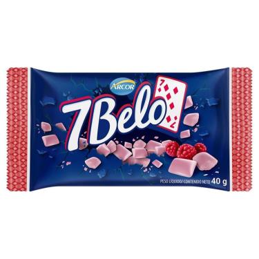 Imagem de Bala Framboesa 7 Belo 40g - Arcor