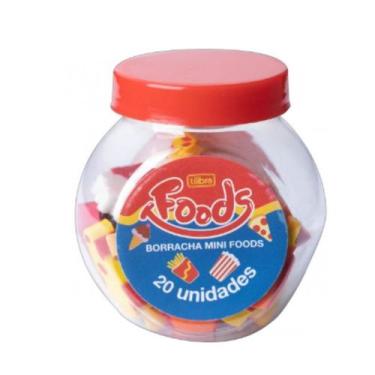 Imagem de Mini Borracha Colecionavel Foods - Tilibra