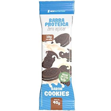 Imagem de Barra de Proteína Zero Açúcar 40g - 1 Unidade 40g Cookies - NewNutrition