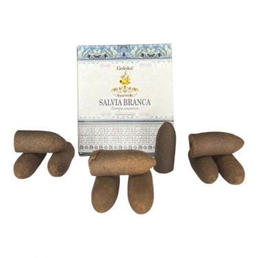 Imagem de Incenso Cone Cascata Goloka Back Flow - Selecione O Aroma