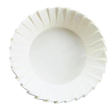 Imagem de QNZLIGHT 100 peças de papel basco descartável, forros de papel manteiga para assar, embalagens de bolo descartáveis para cheesecake, muffin, fritadeira a ar (20 cm)