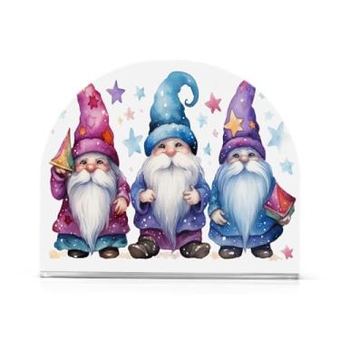 Imagem de Qilmy Lindo porta-guardanapos de gnomo de Natal para mesas, porta-guardanapos de Halloween para cozinha, porta-guardanapos de mesa, porta-guardanapos de coquetel, porta-guardanapos de papel34